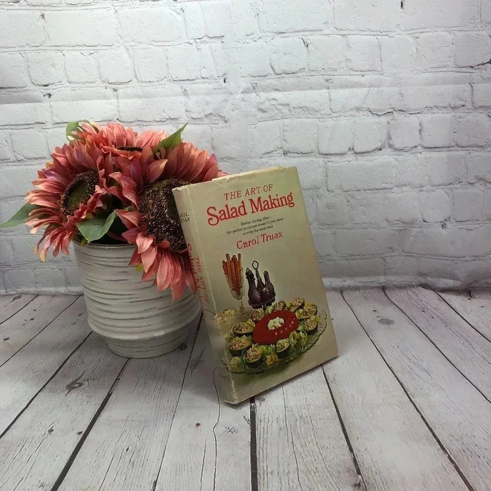 vintage cookbook the art of salad making 1968